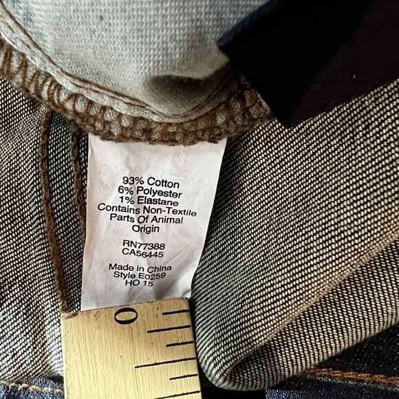 Madewell Skinny Skinny Jeans Size 28 Dark Wash Cotton Blend - Picture 6 of 13